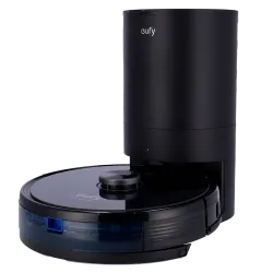 Robot aspirador y trapeador Eufy by Anker - Potencia máxima de 3200 Pa - Capacidad del depósito 200 ml Polvo y agua -... - Alarm