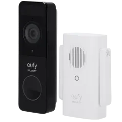 Kit de Timbre Wifi con vídeo Eufy by Anker - Resolución 1080p - Detección de rostros y cuerpos humanos - Hasta 120 d... - Alarm
