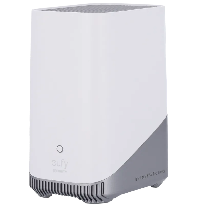 Eufy by Anker HomeBase 3 S380 - Detección inteligente IA BionicMind - HomeBase WiFi con sirena - Almacenamiento inte... - Alarm
