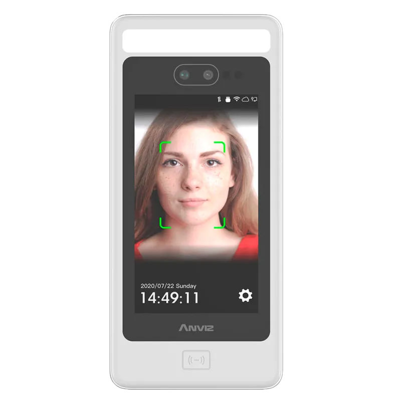 Control de acceso y presencia IP65 - Facial, tarjeta EM/MF y PIN - 50.000 usuarios | 100.000 registros - TCP/IP, WiFi... - Alarm