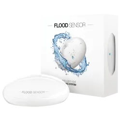 Detector de inundación - Inalámbrico / Bluetooth - Compatible con Apple HomeKit - Antena interna - Contacto NC para S... - Alarm