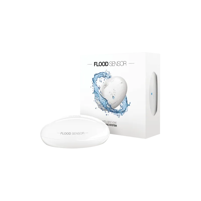 Detector de inundación - Inalámbrico / Bluetooth - Compatible con Apple HomeKit - Antena interna - Contacto NC para S... - Alarm