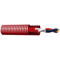 Bobina de cable trenzado apantallado - Resistente al fuego RF 120 minutos - Rollo de 100 metros - Conductor cobre 2x1... - Alarm