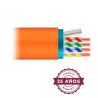 Cable FTP Cat 6A libre de halógenos - Conductor 99,9% cobre - CPR class: Dca - Rollo de 505 metros/Color naranja - AlarmSystems