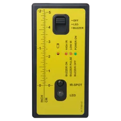 GJD - Buscador de haces - Instalación correcta de detectores láser - LED y buzzer de información - Compatible con GJD... - Alarm