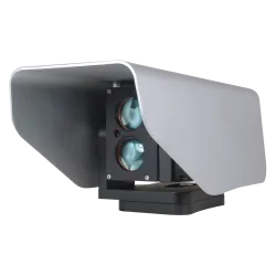 Detector láser exterior GJD - Tecnología Láser de gran alcance - Alcance detección regulable hasta 500 m - Alta fiabi... - Alarm