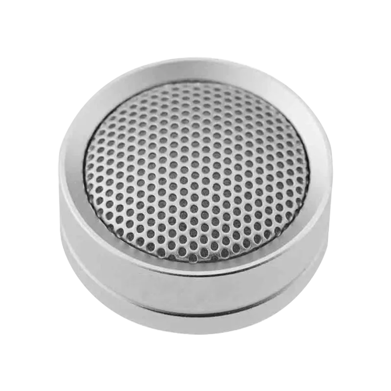 Micrófono Branded - Externo / Omnidireccional - 10~70 m2 - Conector RCA - Alimentación DC12V - Diseño estético - AlarmSystems.Sh