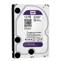 Disco duro - Capacidad 1 TB - Interfaz SATA 6 Gb/s - Modelo WD10PURX - Especial para Videograbadores - Suelto o insta... - Alarm