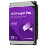 Disco duro Western Digital - Capacidad 22 TB - Interfaz SATA 6 Gb/s - Modelo WD221PURP - Especial para Videograbadore... - Alarm