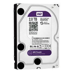 Disco duro - Capacidad 2 TB - Interfaz SATA 6 Gb/s - Modelo WD20PURX - Especial para Videograbadores - Suelto o insta...