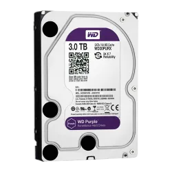 Disco duro - Capacidad 3 TB - Interfaz SATA 6 Gb/s - Modelo WD30PURX - Especial para Videograbadores - Suelto o insta... - Alarm