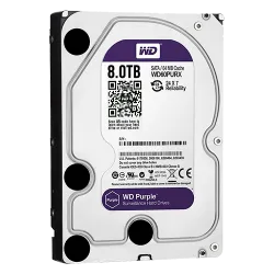 Disco duro Western Digital - Capacidad 8 TB - Interfaz SATA 6 Gb/s - Modelo WD85PURU - Especial para Videograbadores ... - Alarm