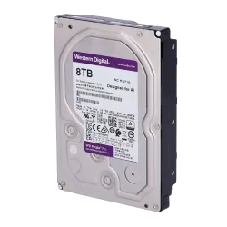 Disco duro Western Digital - Capacidad 8 TB - Interfaz SATA 6 Gb/s - Modelo WD8001PURA - Diseñado para videos intelig... - Alarm