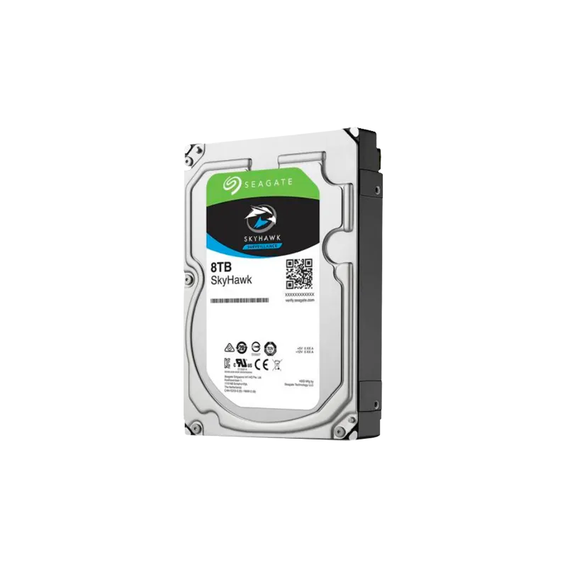Disco duro Seagate Skyhawk - Capacidad 8 TB - Interfaz SATA 6 Gb/s - Modelo ST8000VX004 - Especial para Videograbador... - Alarm