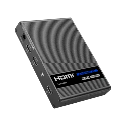 Extensor HDMI/USB por cable Ethernet CAT6 - Emisor y receptor - Alcance 70 m - Hasta 4K - Soporta salida audio S/PDIF - AlarmSys