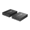 Extensor activo HDMI - Emisor y receptor - Alcance 70 m - Sobre cable UTP Cat 7 - Hasta 4K - Alimentación DC 5 V - AlarmSystems.