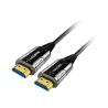 Cable HDMI de fibra óptica - Conectores HDMI tipo A macho - Soporte 4K@60 Hz - 100 m - Cable no es reversible - Colo...