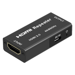 Extensor HDMI - Admite resolución 4K - Alimentación pasiva - Permite repetir hasta 40m - Codificación y recodificació...