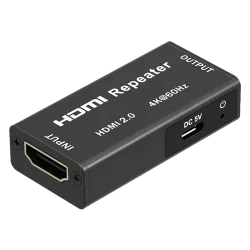 Extensor HDMI - Admite resolución 4K - Alimentación pasiva - Permite repetir hasta 40m - Codificación y recodificació... - Alarm
