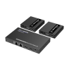 Splitter-Extensor HDMI 1x2 - 1 transmisor / 2 receptores - Resolución hasta 4K@30Hz - Alcance hasta 70m - Sobre cable...