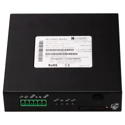 Hongdian Router Industrial 4G - 4G Cat 4 - GPS - 2 puertos Ethernet RJ45 Fast Ethernet - Ranura tarjeta SIM 4G/3G - ... - Alarm