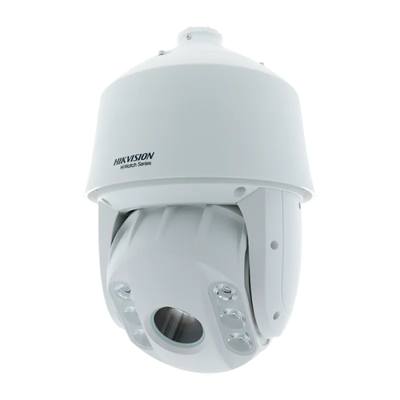 Cámara Domo Motorizado IP Hikvision - Gama HiWatch | microSD 256 GB - 2 MP | Lente motorizado 4.8~120.0 mm - IR 150 m... - Alarm