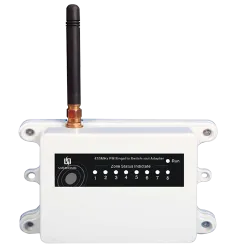 Receptor de barreras solares infrarrojas - 2 entradas inalámbricas - 2 salidas cableadas - Hasta 6 dispositivos por e... - Alarm