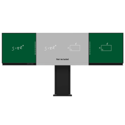 Compatible con interactiva IB-TE-YL-75E2 - Pizarra lateral izquierda para tiza - Pizarra lateral derecha para tiza ...