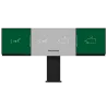 Compatible con interactiva IB-TE-YL-75E2 - Pizarra lateral izquierda para tiza - Pizarra lateral derecha para tiza ... - Alarm
