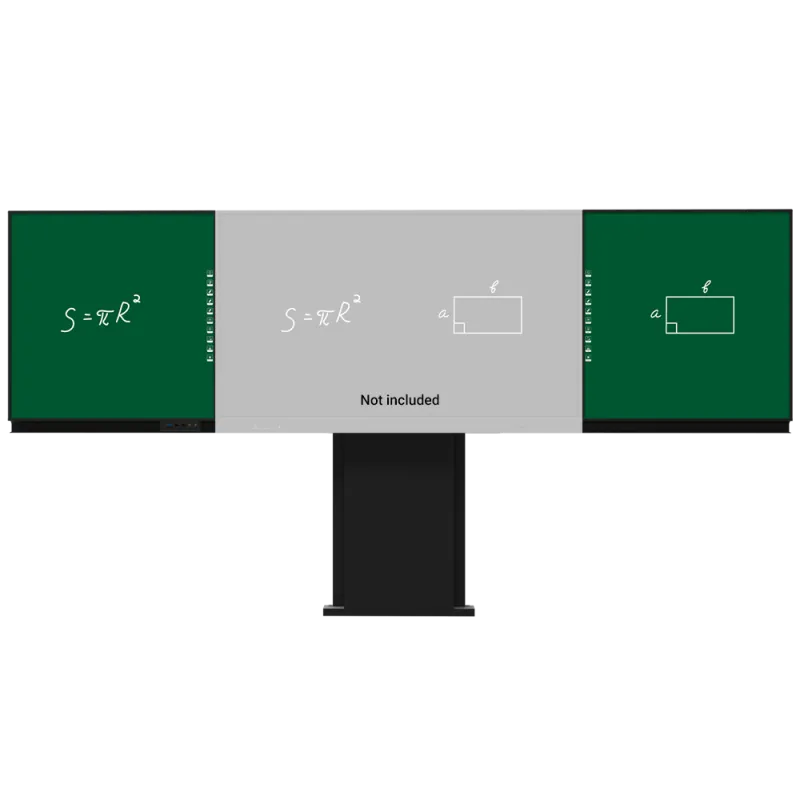 Compatible con interactiva IB-TE-YL-86E2 - Pizarra lateral izquierda para tiza - Pizarra lateral derecha para tiza ... - Alarm