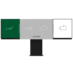 Compatible con interactiva IB-TE-YL-86E2 - Pizarra lateral izquierda para tiza - Pizarra lateral derecha para rotul... - Alarm