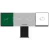 Compatible con interactiva IB-TE-YL-86E2 - Pizarra lateral izquierda para tiza - Pizarra lateral derecha para rotul... - Alarm