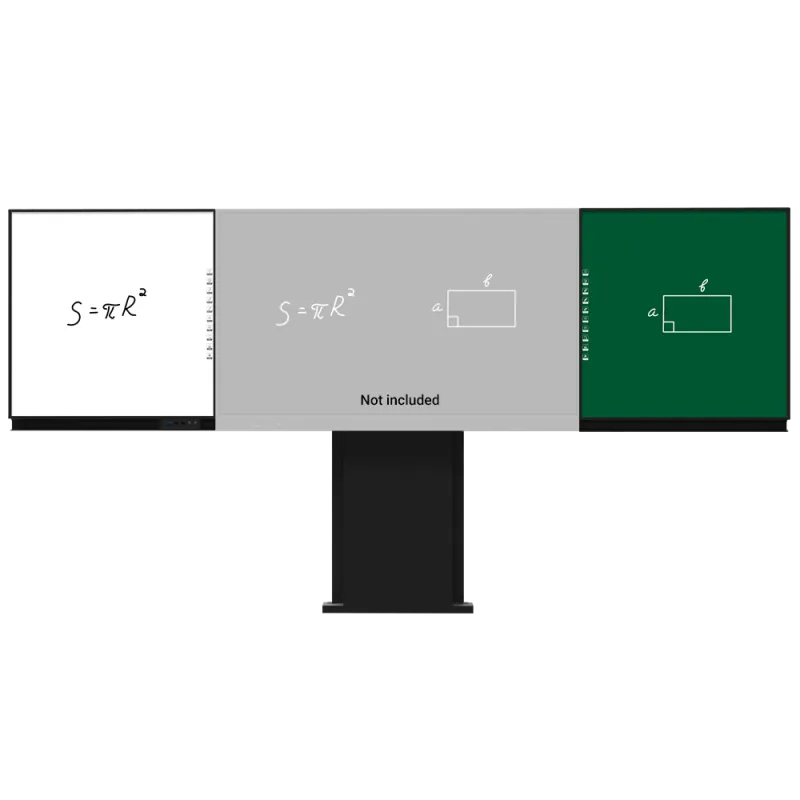 Compatible con interactiva IB-TE-YL-86E2 - Pizarra lateral izquierda para rotulador - Pizarra lateral derecha para t... - Alarm