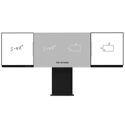 Compatible con interactiva IB-TE-YL-86E2 - Pizarra lateral izquierda para rotulador - Pizarra lateral derecha para r... - Alarm