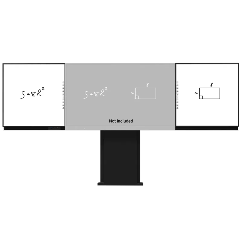 Compatible con interactiva IB-TE-YL-86E2 - Pizarra lateral izquierda para rotulador - Pizarra lateral derecha para r... - Alarm