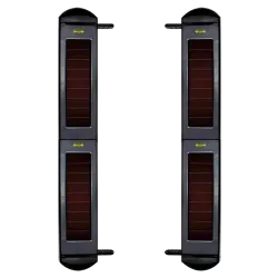 Detector de barrera solar por infrarrojos - Completamente inalámbrica | 4 haces - Alcance de señal hasta 1000m - Alca... - Alarm