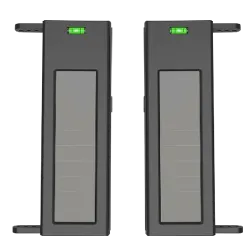 Detector de barrera solar por infrarrojos - Completamente inalámbrica | 2 haces - Alcance de señal hasta 1000m - Alca... - Alarm