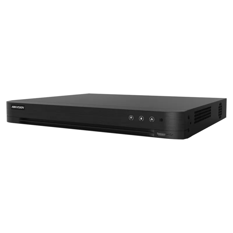 Hikvision DVR 5n1 gama CORE - 16 CH HDTVI / HDCVI / AHD / CVBS - Hasta 32 canales IP - Salida HDMI 4K y VGA - 4CH Red... - Alarm