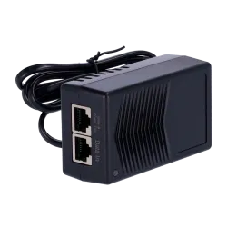 Inyector PoE - Entrada/Salida RJ45 10/100 Mbps - Potencia 15 W - Distancia máxima 100 m - Velocidad 100M - Estabiliza... - Alarm