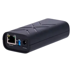 Inyector PoE Dual - Entrada RJ45 10/100/1000 Mbps - Potencia total 60 W - Distancia máxima 100 m - PoE/PoE+ IEEE802.3... - Alarm