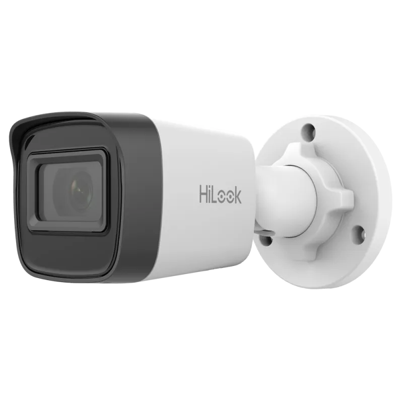 Cámara Bullet IP Hilook - Gama Hilook - 2 MP | Lente 2.8 mm - IR 20 m | DWDR - PoE | H.265+| IP67 - WEB, Software C... - Alarm
