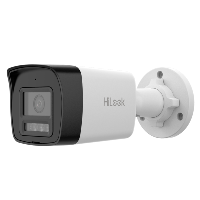 Cámara Bullet IP Hilook - Gama Hilook - 4 MP | Lente 2.8 mm - IR 20 m | DWDR | Micrófono integrado - PoE | H.265+| IP...