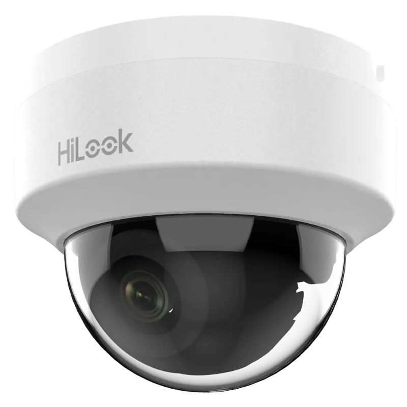 HiLook - Cámara Domo IP - Resolución 2 Megapixel (1920x1080) - Lente 2.8 mm - IR 20 m | PoE IEEE802.3af - Apta para i... - Alarm