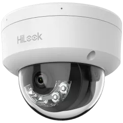 HiLook - Cámara Domo IP - Resolución 8 Megapixel (3840x2160) - Lente 2.8 mm | Micrófono integrado - Luz híbrida 30 m ... - Alarm