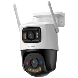 Cámara Wifi Doble Lente PT Imou 10 MP - Movimiento y Seguimiento automático - Lente 3.6 mm / IR 30m / Led Blanco - De... - Alarm