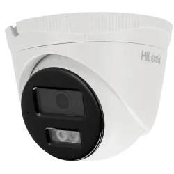 HiLook - Cámara Turret IP - Resolución 8 Megapixel (3840x2160) - Lente 2.8 mm | Micrófono integrado - Luz híbrida 30 ... - Alarm