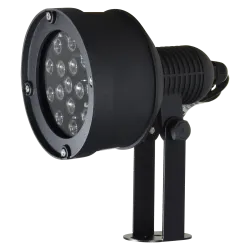 Foco infrarrojo de alcance 120m - Iluminación por LEDs - 850nm, 60° de apertura - 6 leds Ø10 - Incluye célula de foto... - Alarm