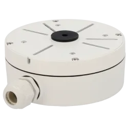 Caja de conexiones - Para cámaras bullet / turret - Apto para uso exterior - Instalación en techo o pared - Pasador d... - Alarm