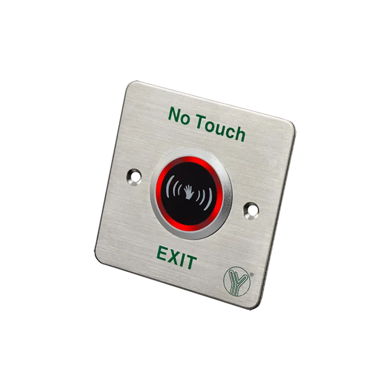 Botón de salida sin contacto - Sensor infrarrojo con LED indicador - Testado 100.000 usos - NO/NC/COM | Empotrado o s... - Alarm