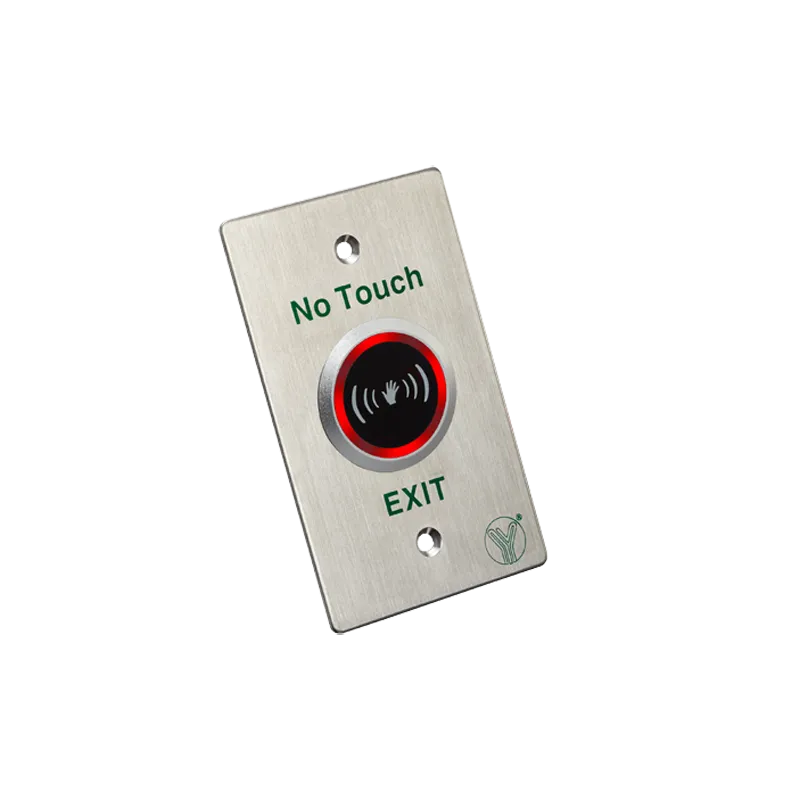 Botón de salida sin contacto - Sensor infrarrojo con LED indicador - Testado 1.000.000 usos - NO/NC/COM | Empotrado o... - Alarm